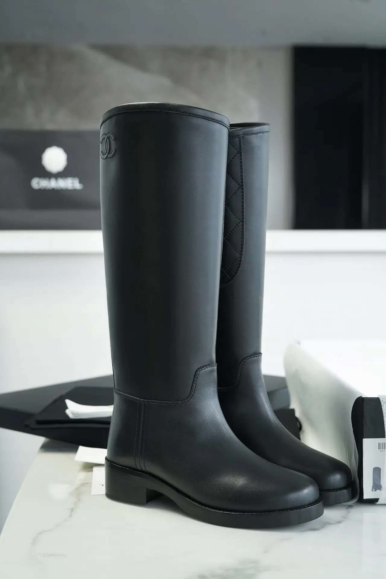 Chanel Knight Boots