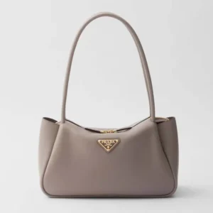 Prada Darling Medium Shoulder Bag-Gray