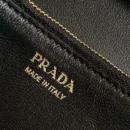 Prada Women Saffiano Leather Mini-bag-Black