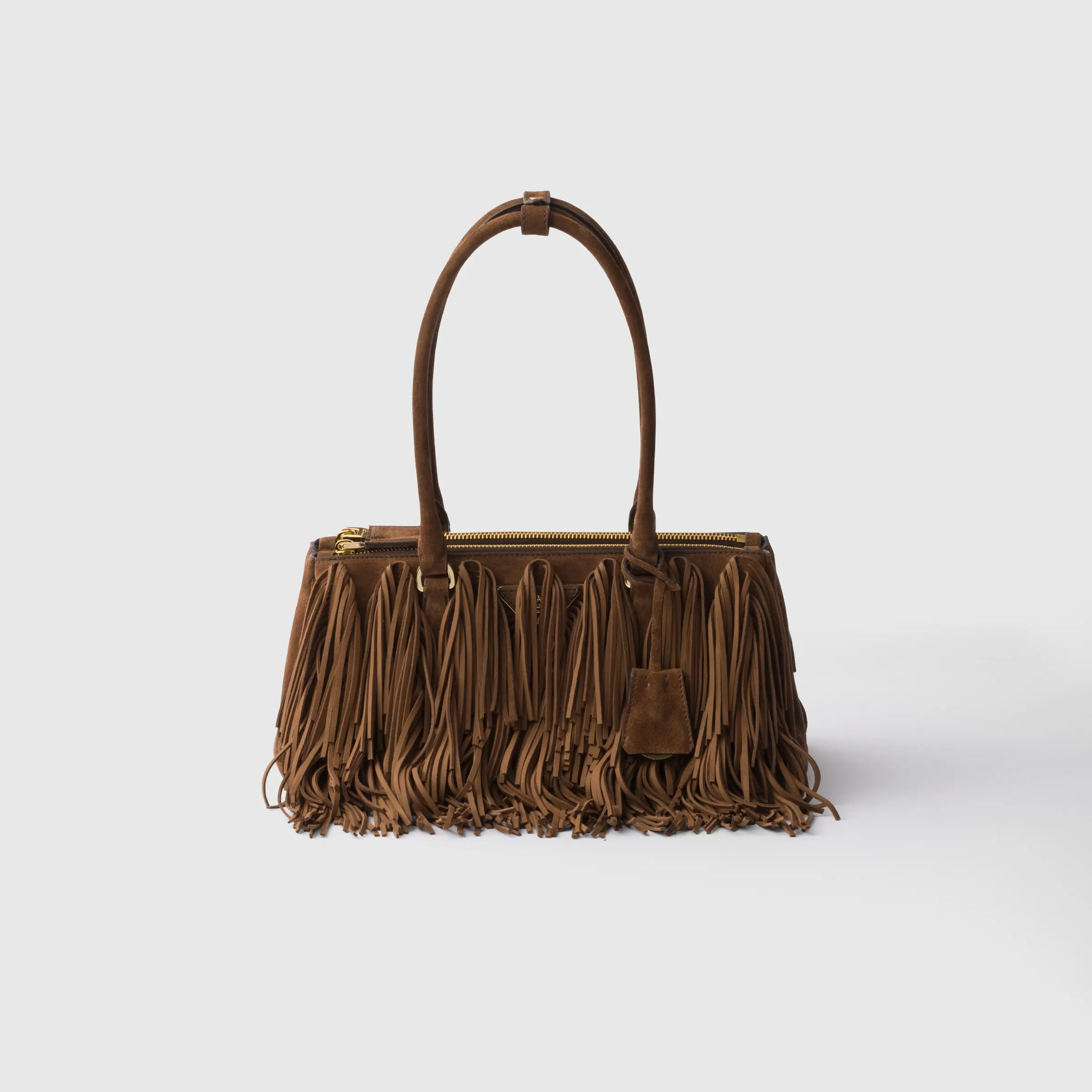 Prada Galleria bag with fringe
