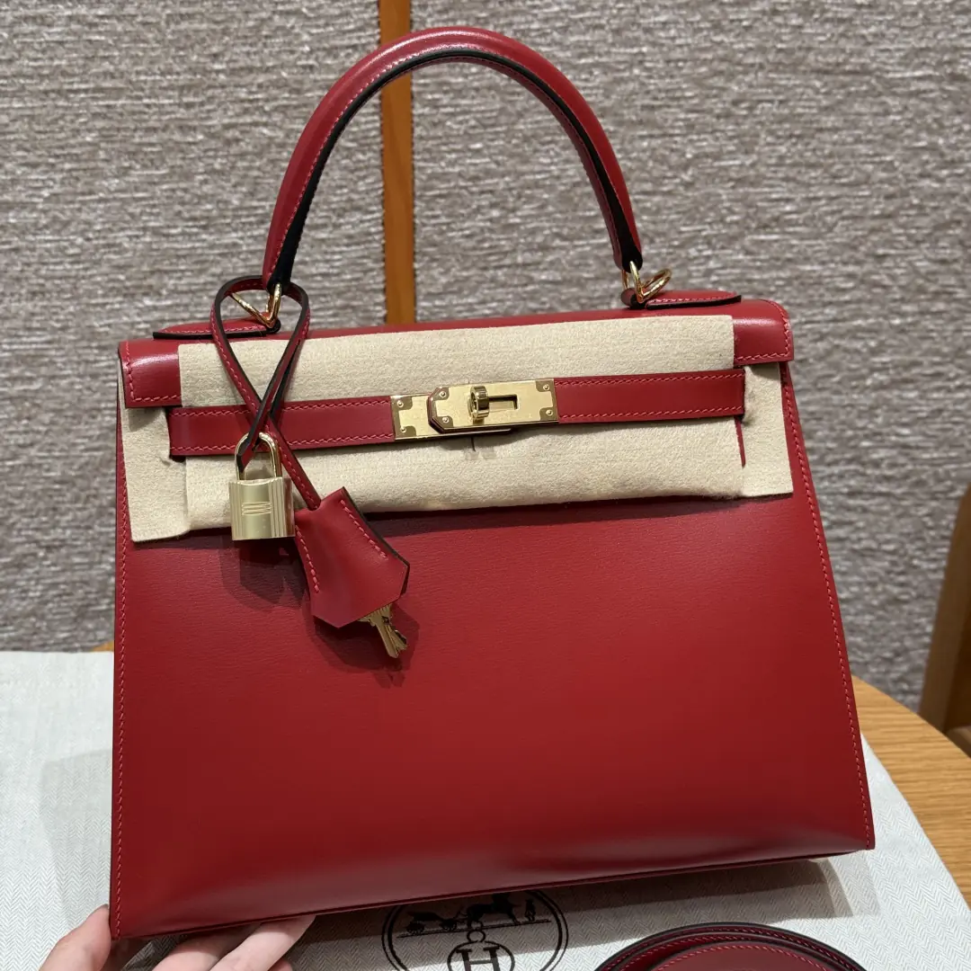 Hermes Kelly - 5x/Rouge Piment