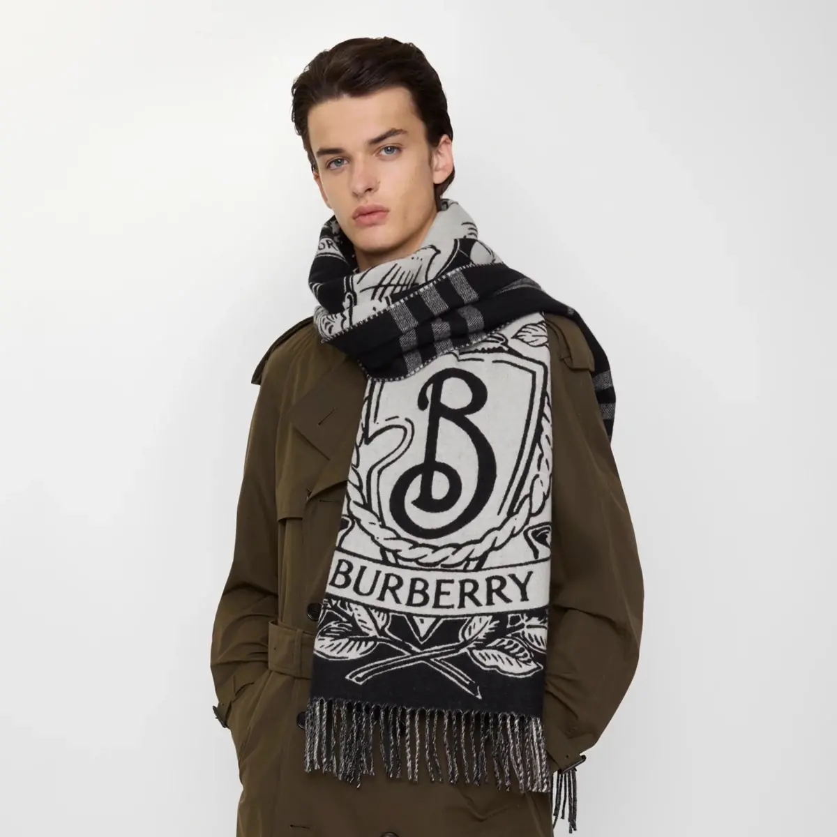 Burberry Reversible Stormy Knight Scarf