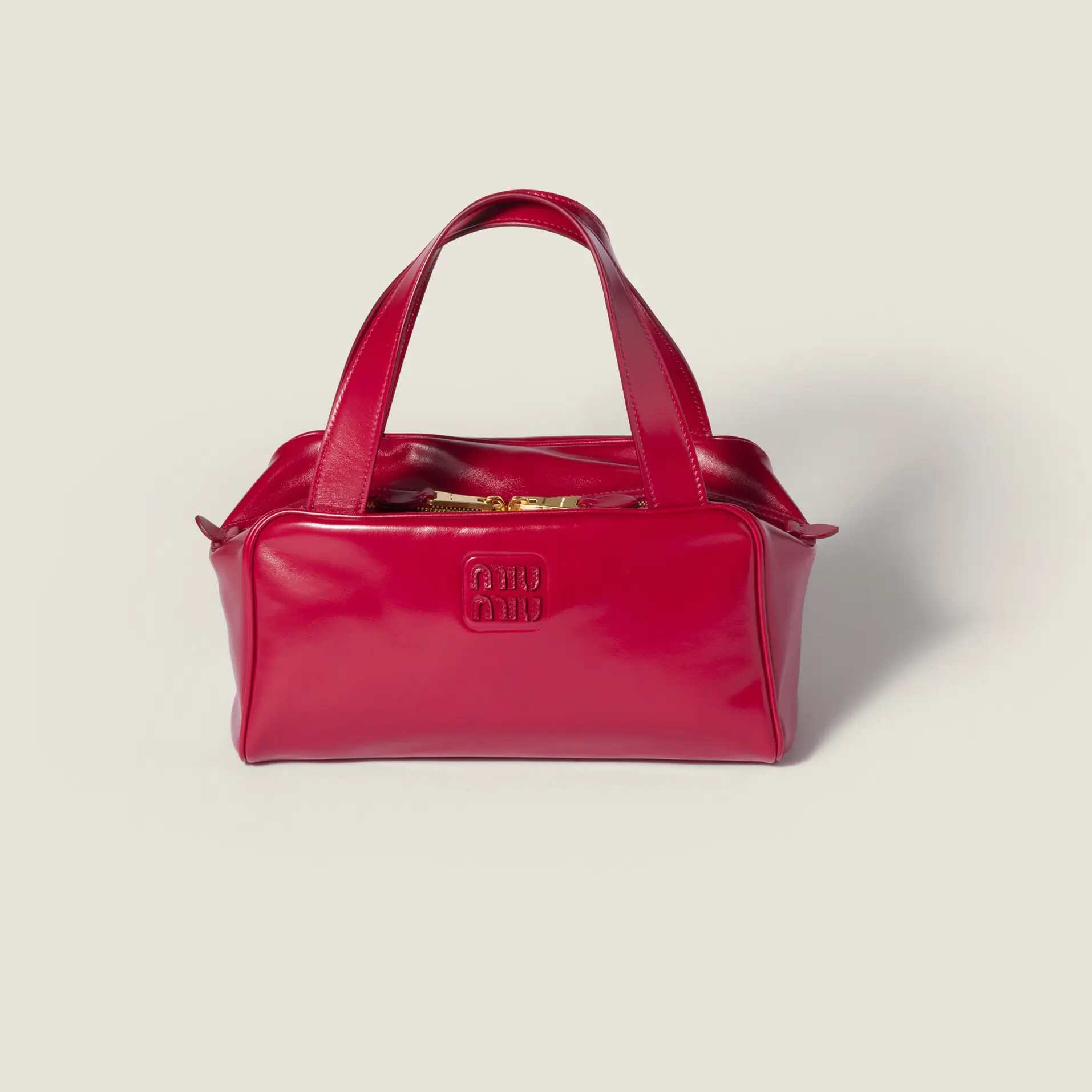 MIUMIU Leather Top-Handle Bag