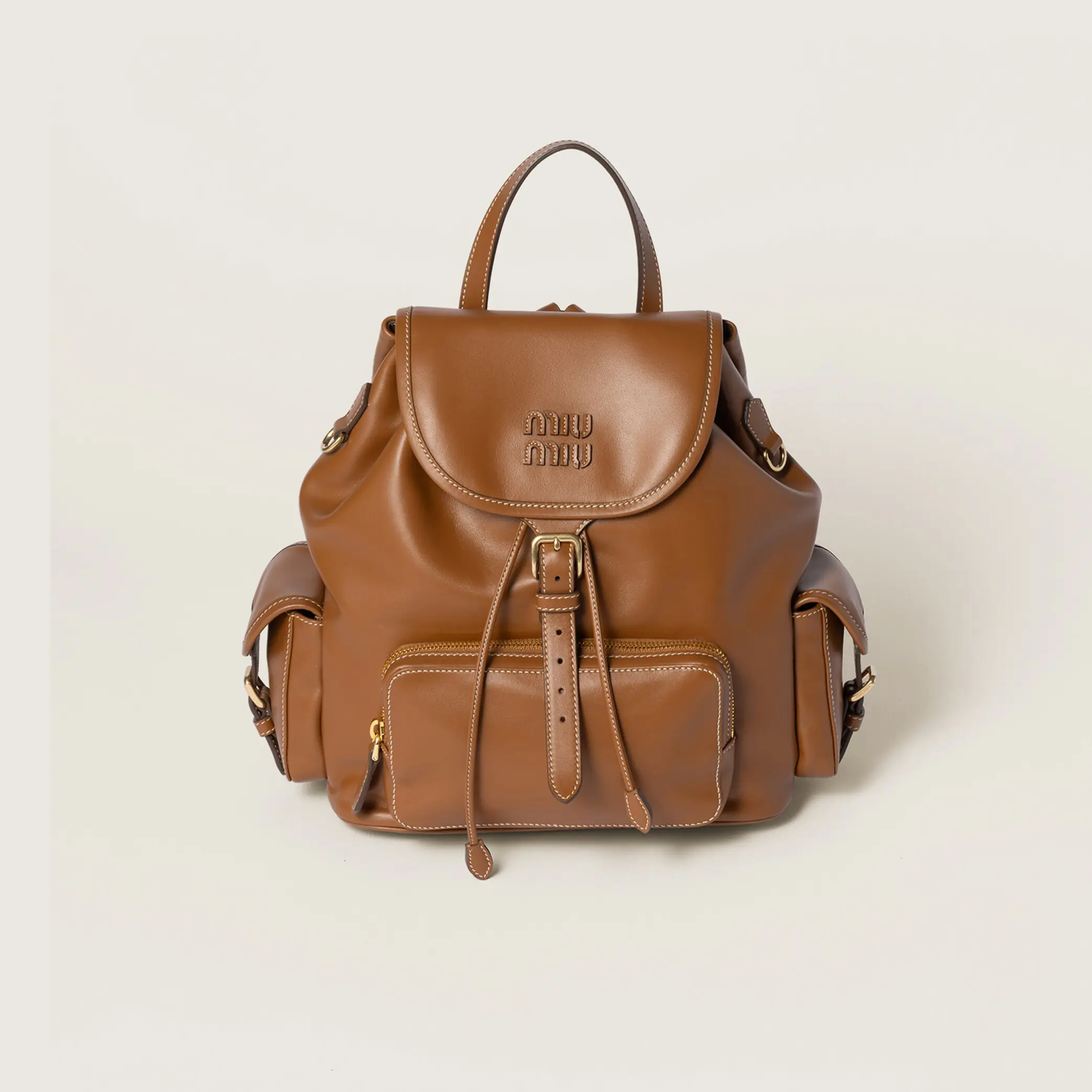 MiuMiu Leather Backpack