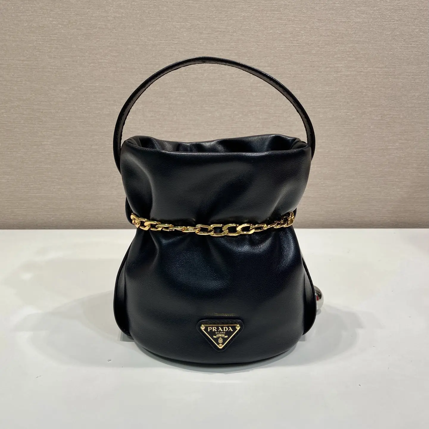 Prada Bucket Bag - Black