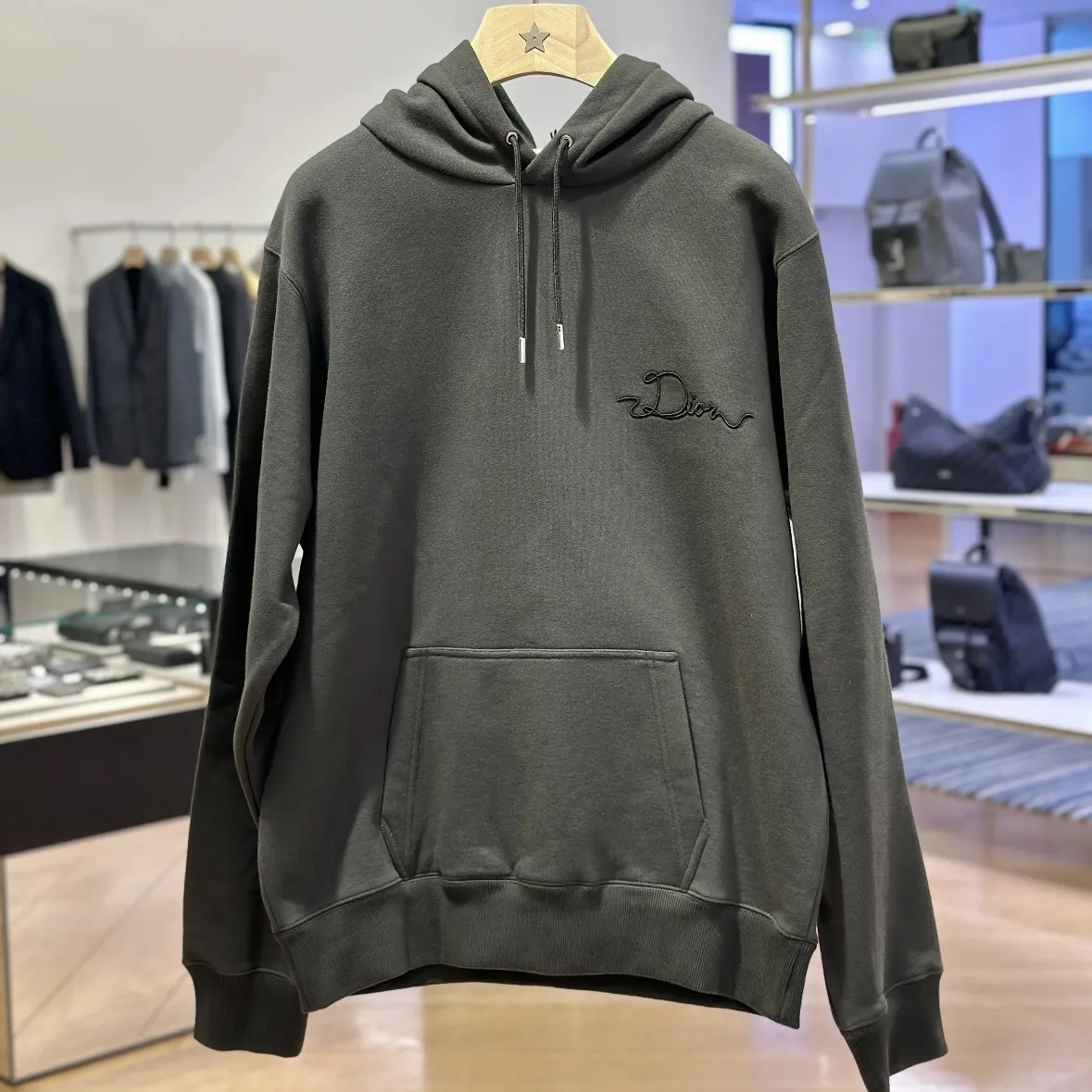 Dior 2025 Embroidered Hooded Sweatshirt