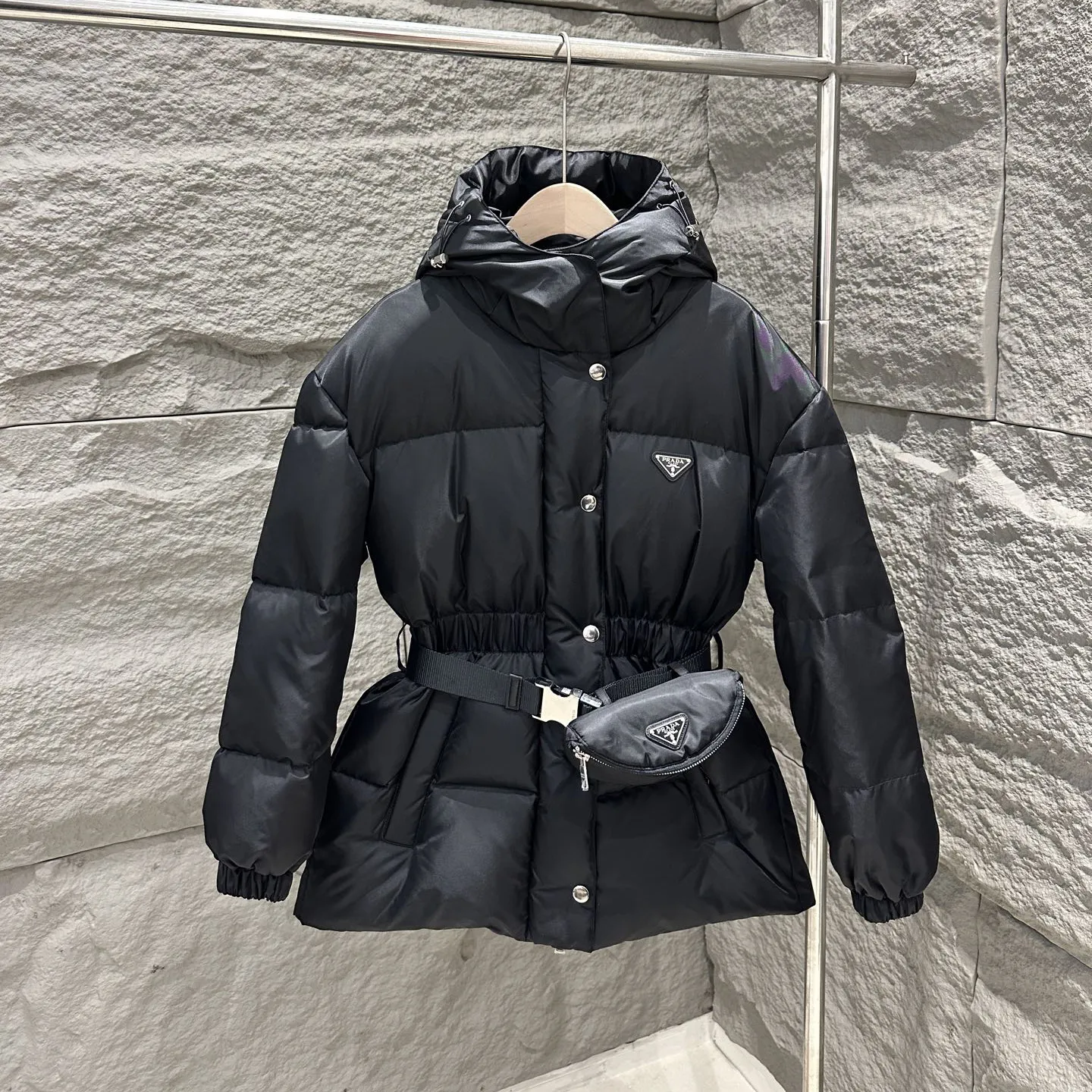 Prada Waist Bag Down Jacket