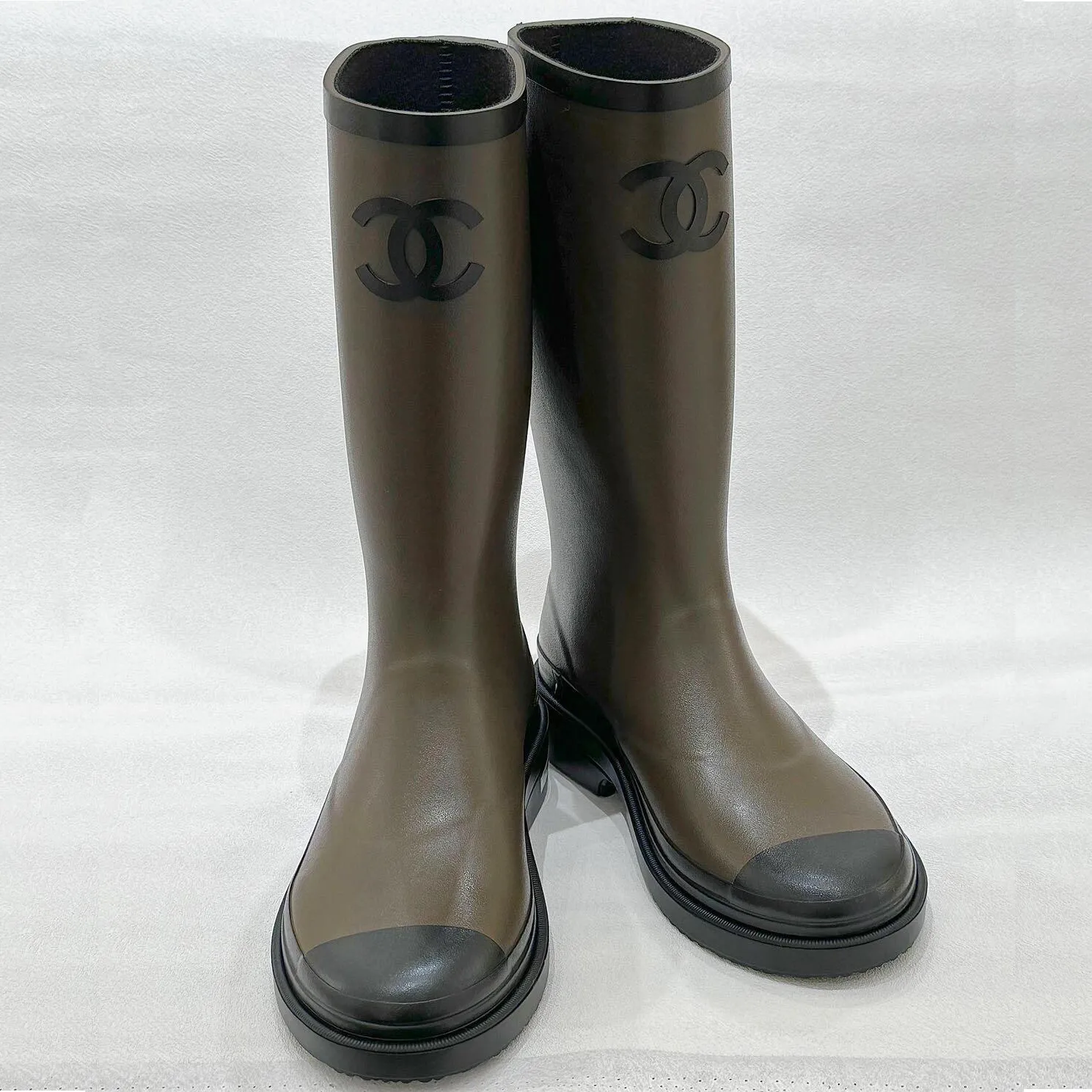 Chanel Boots - Green