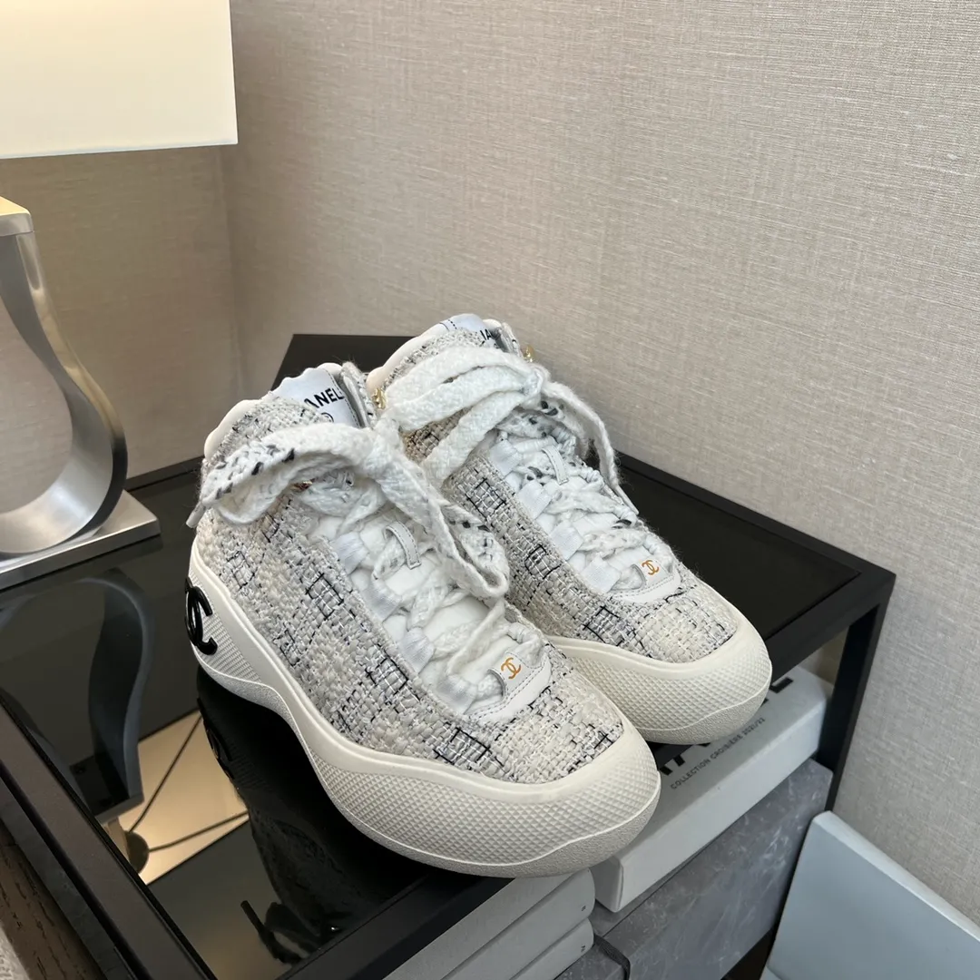 Chanel Sneakers -  White