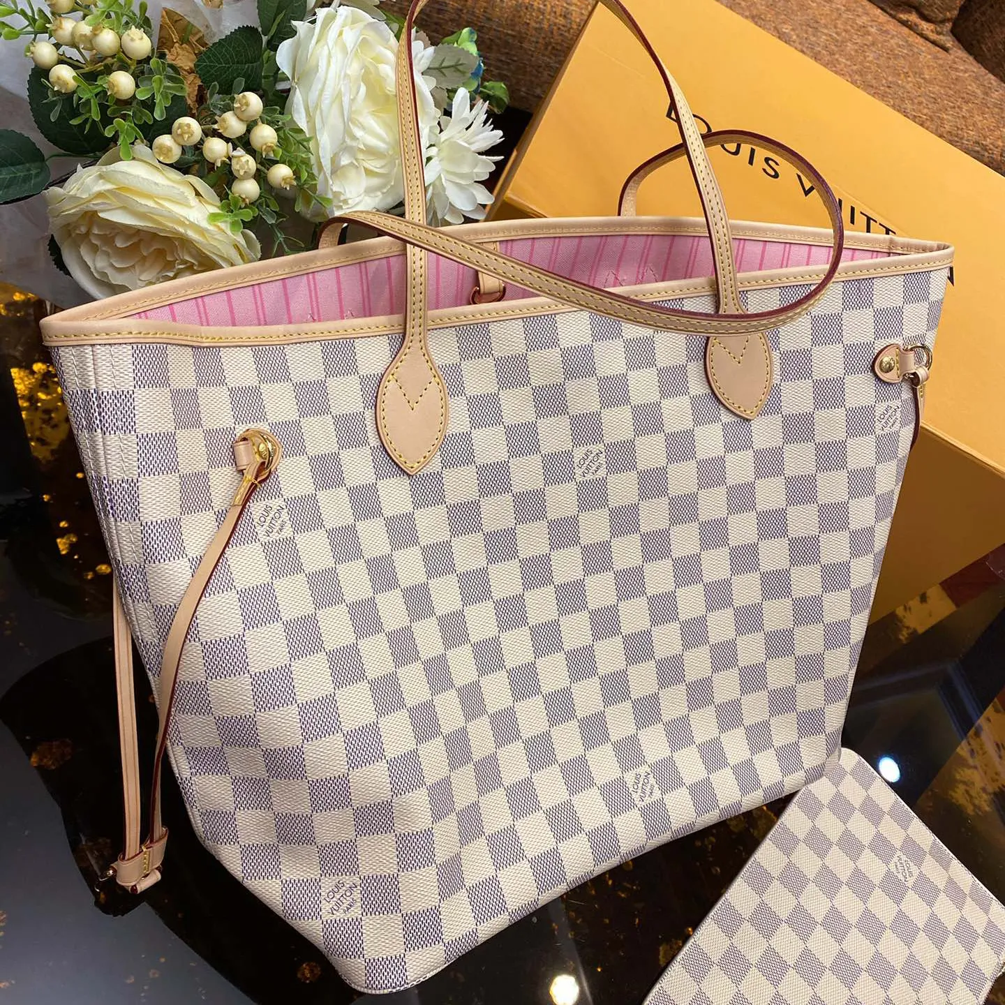 LV Neverfull Shopping Bag -  N41605